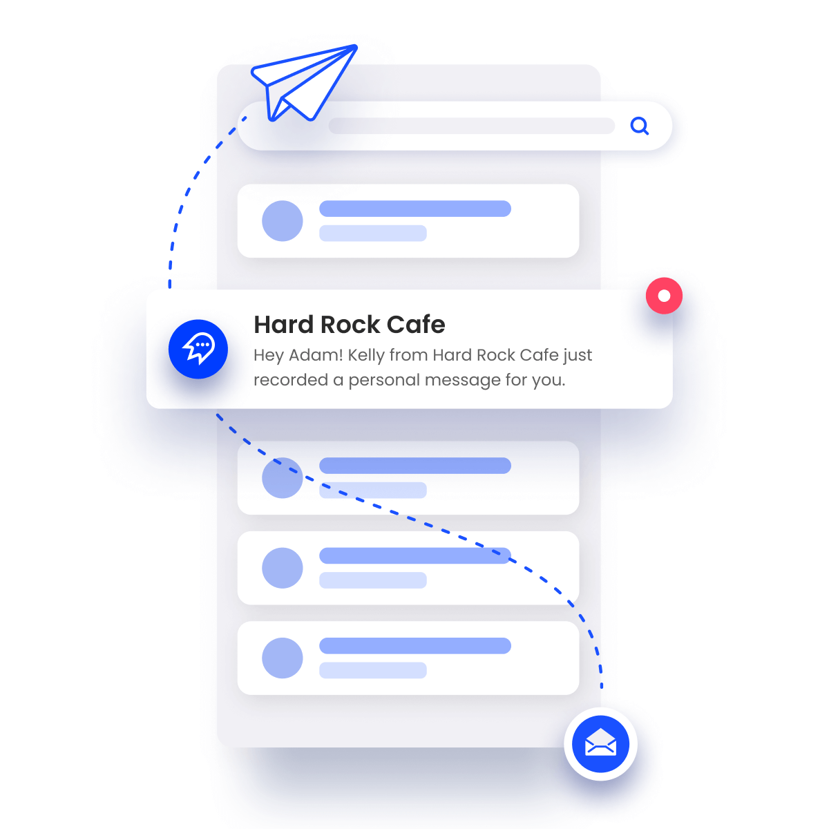 Review campaigns send messages over SMS and email